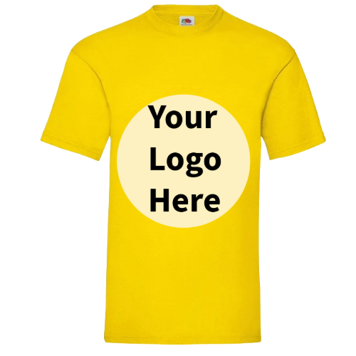 Custom T- Shirt with middle chest print
